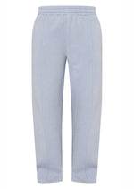 Baby Blue Waistband Wide Leg Joggers - Sparta Clothing