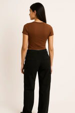 Basic Cotton Baby Fitted T-shirt