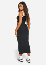 Cotton Rib Midaxi Skirt - Sparta Clothing
