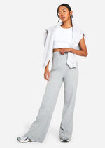 Cotton Rib Wide Leg Trouser - Sparta Clothing