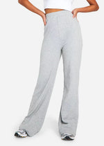 Cotton Rib Wide Leg Trouser - Sparta Clothing