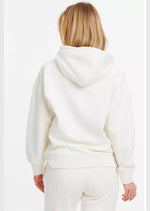 Cream Fleece 'New York' Oversized Hoodie - Sparta Clothing