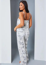 Grey Tie Dye Cami Pj Set - Sparta Clothing