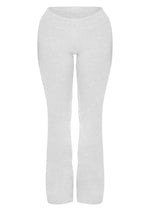 Heather Grey Sport Melange Flared Yoga Pants - Sparta Clothing