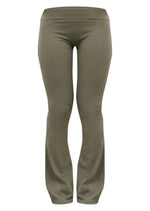 Olive Sculpt Flare Yoga Pants - Sparta Clothing