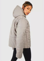 Quilted Hooded Puffer Jacket - Sparta Clothing