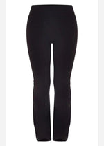 SPORTY Black Melange Flared Yoga Pants - Sparta Clothing