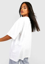 White Basic Cotton Oversized T-shirt - Sparta Clothing