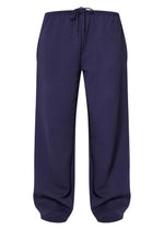 Navy Premium Thin Waistband Straight Leg Sweat Joggers - Sparta Clothing