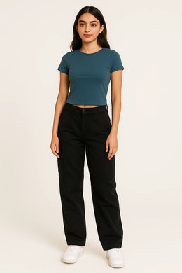 Basic Cotton Baby Fitted T-shirt