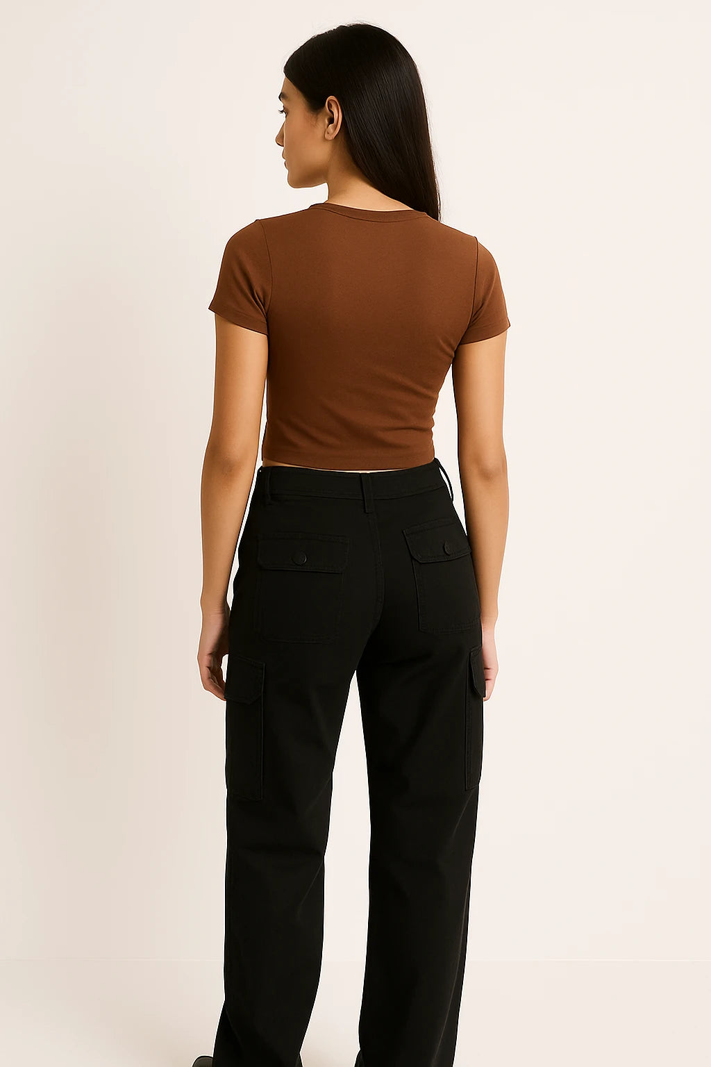 Basic Cotton Baby Fitted T-shirt