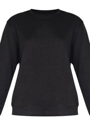 Black Oversized Sweatshirt - Sparta Clothing