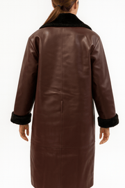 Longline Premium Leather Jacket