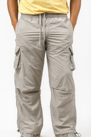 PARACHUTE CRINCKLE NYLON CARGO TROUSER