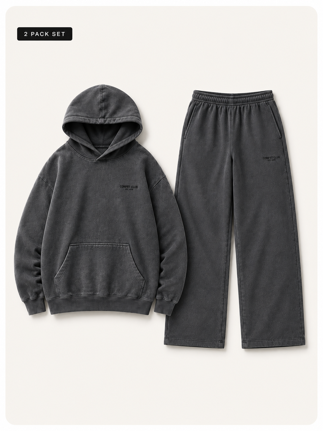 Avant Garde Straight Leg Jogger & Hoodie