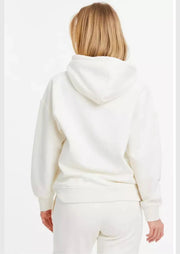 Cream Fleece 'New York' Oversized Hoodie - Sparta Clothing