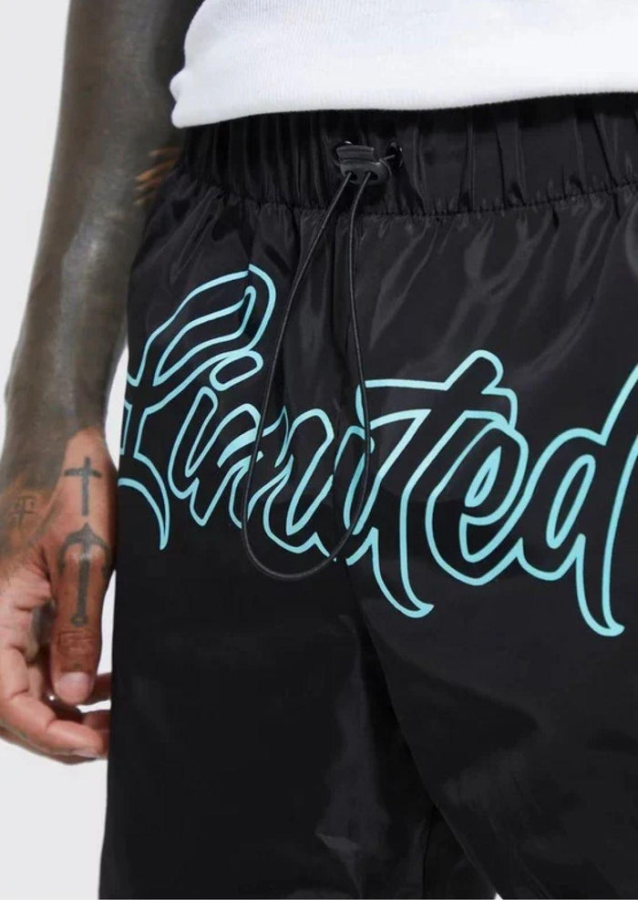 Elastic Waist Limited Print Toggle Short - Sparta Clothing