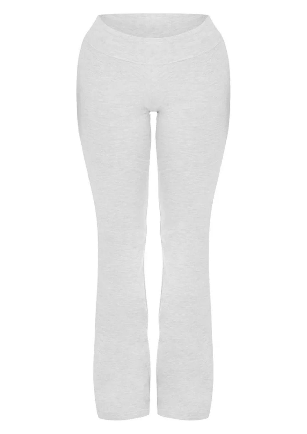 Heather Grey Sport Melange Flared Yoga Pants - Sparta Clothing