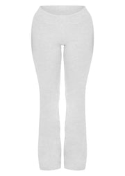 Heather Grey Sport Melange Flared Yoga Pants - Sparta Clothing