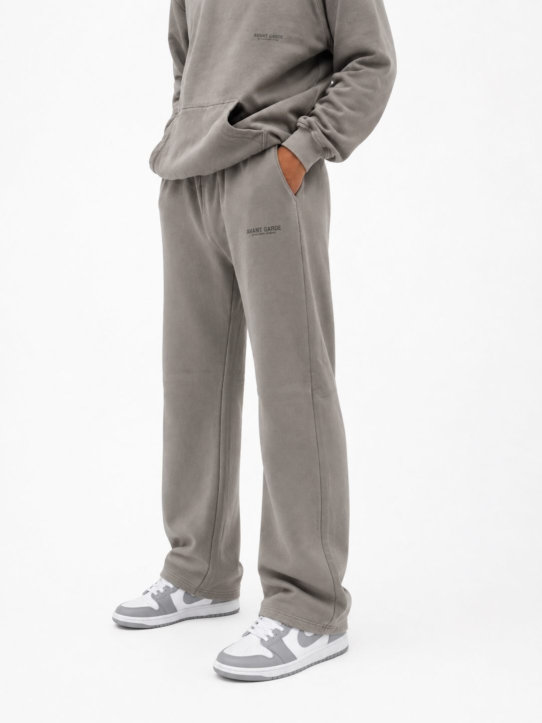 Straight Leg Pigment Wash Jogger