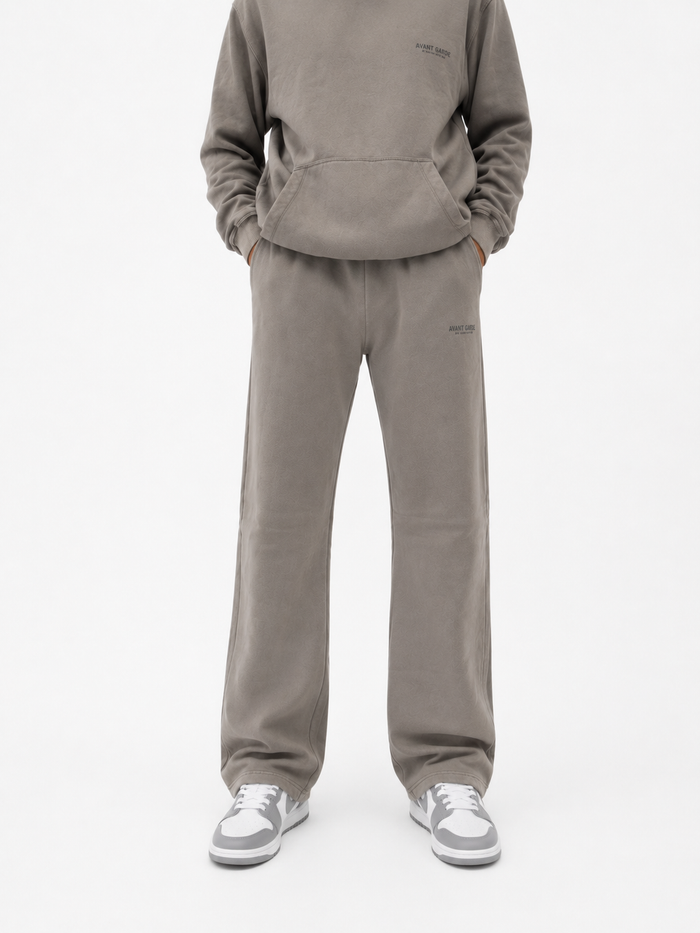 Straight Leg Pigment Wash Jogger