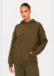Olive Premium Basic Oversized Sweat Hoodie - Sparta Clothing