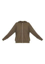 Olive Premium Zip Up Oversized Sweat Hoodie - Sparta Clothing