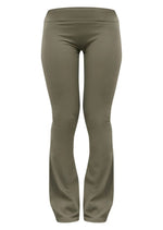 Olive Sculpt Flare Yoga Pants - Sparta Clothing