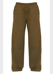 Olive Premium Thin Waistband Straight Leg Joggers - Sparta Clothing