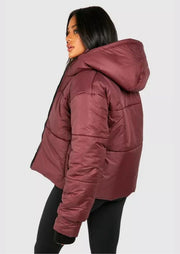Oversized Toggle Detail Puffer Jacket - Sparta Clothing