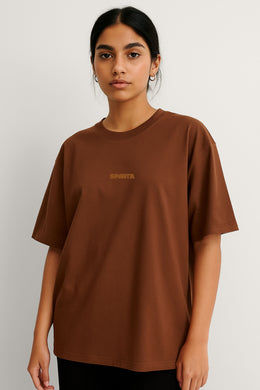 Brown Oversized T-Shirt